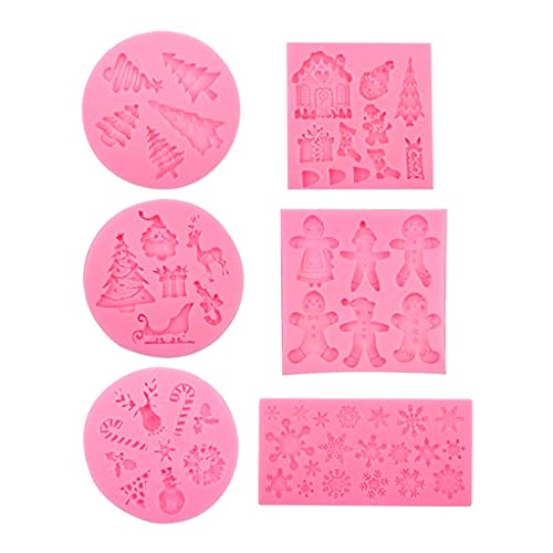 Süßes Für Kreative Weihnachtsgeschenkartikel Form 3D Silicon Kuchenform Fondantkuchen Gadgets Für Cupcake Fondant Cakes Süßigkeiten von Wdbild