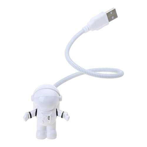 Wdbild USB Kabelversorgung LED Lampe Computer Laptop PC Notebook Lesen Space Man Lampe PC Zubehör Schönes USB Gadget Für Mechanische Tastaturleuchte Für Kinder von Wdbild