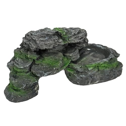 Wdbild Wie Stein Backen Plattform Landschaft Dekoration Höhlenheimhaus Für Reptilien Aquarien Und Terrarien Ornament Aquarien Dekoration von Wdbild