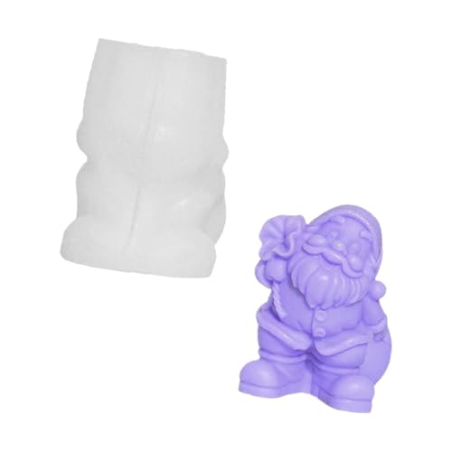 Weihnachtsmann Silikonformen Weihnachten Epoxidharz Gussformen Ornament Craft Versorgt Silikonform Santa Kerzenpflaster Weihnachtsguss von Wdbild