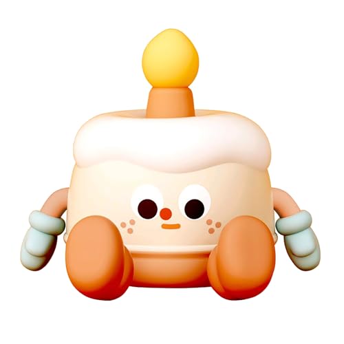 Wiederaufladbare LED Nachtlampe Für Kinder Schlafzimmer Weiche Silikon Touchlampe Mit Warmem Licht Geburtstagstorte Baby Kinderzimmer Geschenk von Wdbild