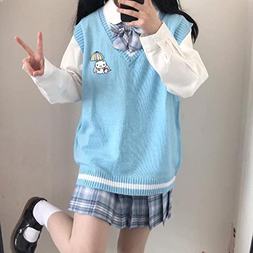 Wdhybwcx Japanische Grafik Anime Niedliche Tank Tops Frauen Pastell Goth Tee Ästhetische Emo Alternative Kleidung Korean Fashion-Himmelblau,L Wdhybwcx Japanische Grafik Anime Niedliche Tank Tops Frauen Pastell Goth Tee Ästhetische Emo Alternative Kleidung Korean Fashion-Himmelblau,L von Wdhybwcx