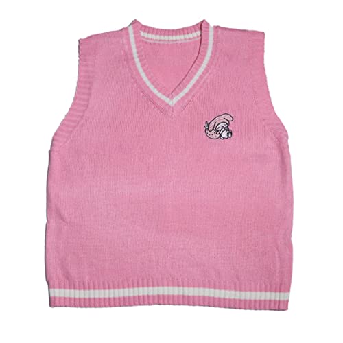 Wdhybwcx Japanische Grafik Anime Niedliche Tank Tops Frauen Pastell Goth Tee Ästhetische Emo Alternative Kleidung Korean Fashion-Pink,L Wdhybwcx Japanische Grafik Anime Niedliche Tank Tops Frauen Pastell Goth Tee Ästhetische Emo Alternative Kleidung Korean Fashion-Pink,L von Wdhybwcx