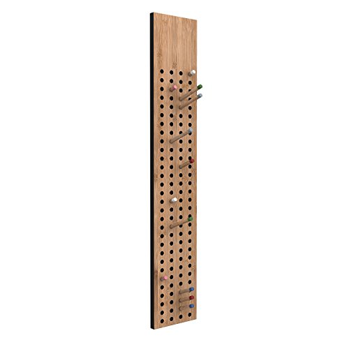 Dänische Wand-Garderobe modern aus zertifiziertem Bambus Holz | Flurgarderobe, Aufhänger für Jacken, Mänten, Mützen, Regenschirme | Wanddekoration – „We Do Wood“ authorisierter Verkauf durch Møbla von We Do Wood