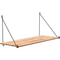 We Do Wood - Loop Shelf, Bambus / Stahl schwarz von We Do Wood