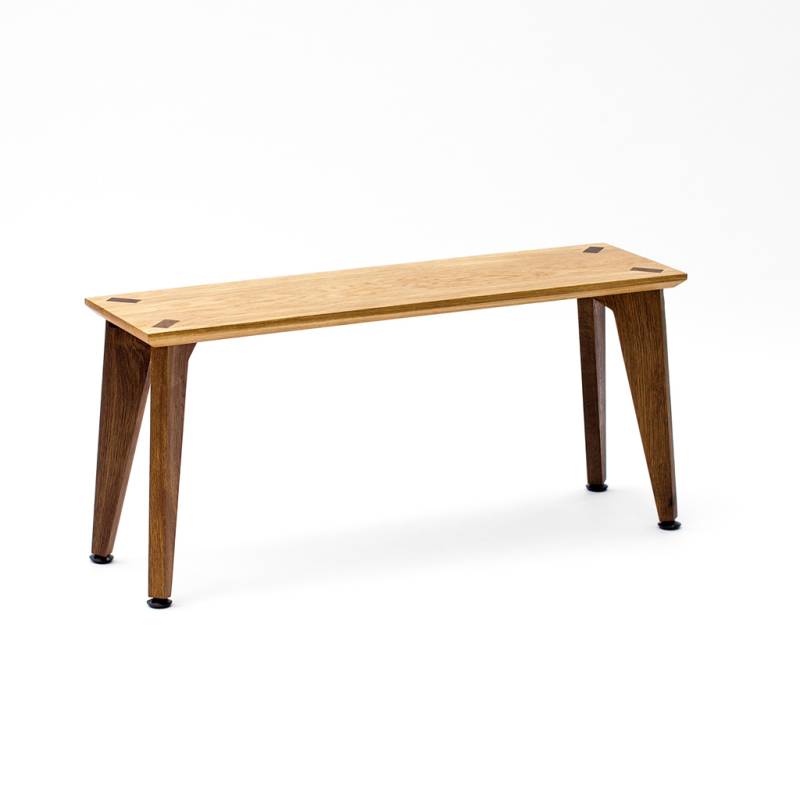 We Do Wood - Rank Bench - 90 cm kleine Sitzbank aus Holz für den Flur von We Do Wood