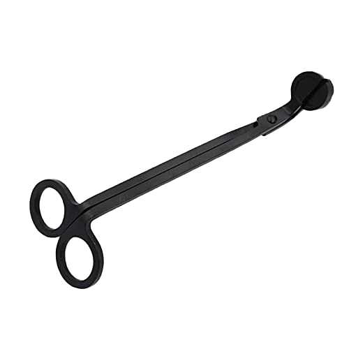 We Moment Zone Kerzenschere-Dochtschneider für Kerzen, Kerzendochtschneider, Dochtschere für Kerzen,Wick Trimmer(Schwarz) von We Moment Zone