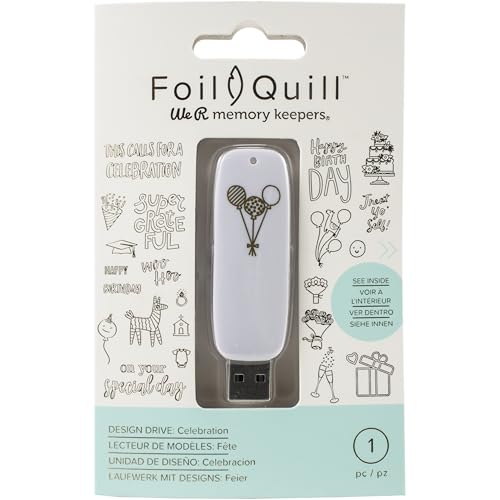 FOIL QUILL USB Drive CELEBRATIO FOIL QUILL USB Drive CELEBRATIO von We R Memory Keepers