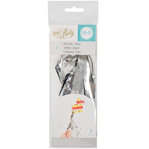 We R Memory Keepers DIY Party Pull Tab (3 Pack), Silber von We R Memory Keepers