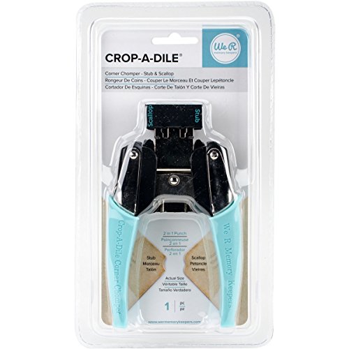 We R Memory Keepers 660898 "Crop-A-Dile Corner Chomper" Werkzeug-Set, mehrfarbig,13.41 x 24.2 x 2.99 cm von We R Memory Keepers