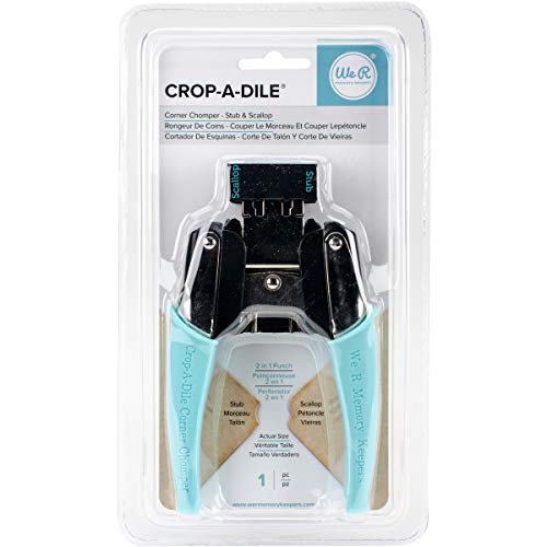 We R Memory Keepers 660898 "Crop-A-Dile Corner Chomper" Werkzeug-Set, mehrfarbig,13.41 x 24.2 x 2.99 cm von American Crafts