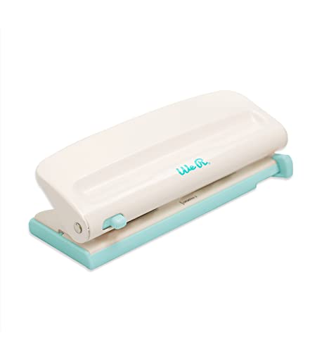 We R Memory Keepers 60000035 6 Hole Punch Planner 6-Lochstanzer We R Planer, Metall, Blau von We R Memory Keepers