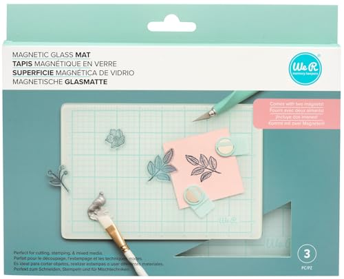 We R Memory Keepers 60000589 Magnetische Glasmatte, Multi, One Size von We R Memory Keepers