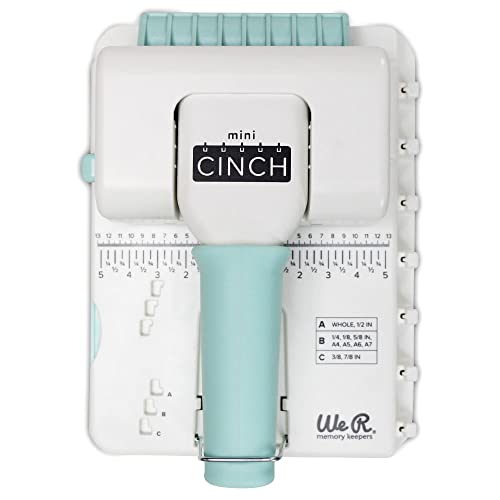 We R Memory Keepers 661388 Mini Cinch Binding Tool, Weiß, small size von We R Memory Keepers