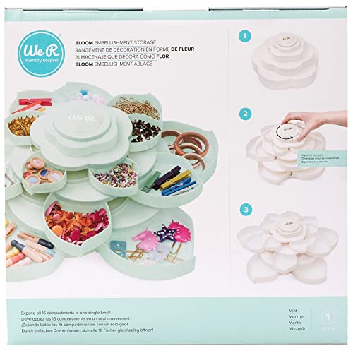 We R Memory Keepers Aufbewahrung, Mint, 28.7 x 16.5 x 28.7 cm von We R Memory Keepers