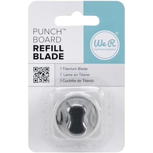 We R Memory Keepers Banner Punch Board - Refill Blades, 11,1 x 7,3 x 3,7 cm, Grau We R Memory Keepers Banner Punch Board - Refill Blades, 11,1 x 7,3 x 3,7 cm, Grau von We R Memory Keepers