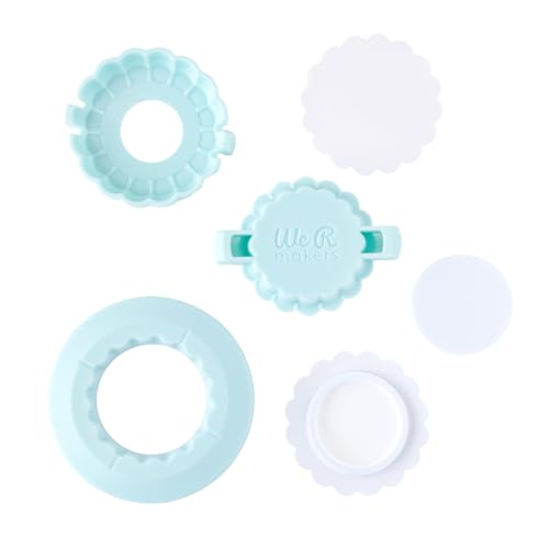 We R Memory Keepers Button Press Puffy Sticker and Shaker Shape Kit, Fastners Buttons Arts Crafts Sewing Notion Paper Supplies Scrapbooking Stamping Journaling Printmaking DIY Office Home von We R Memory Keepers