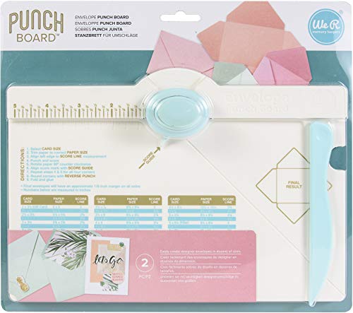American Crafts We R Memory Keepers Envelope Punch Board, Grey, 13,3 x 22,9 x 4,4 cm von We R Memory Keepers