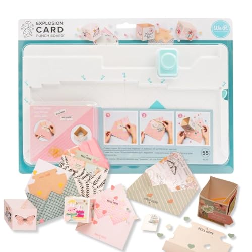 We R Memory Keepers Explosion Card Punch Board- von We R Memory Keepers