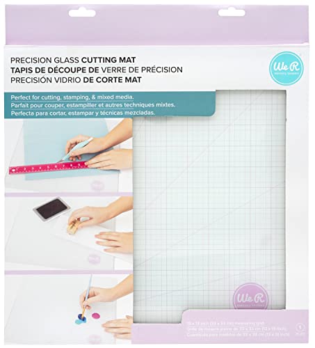 We R Memory Keepers Precision glass cutting mat Lilac, Weiß von We R Memory Keepers