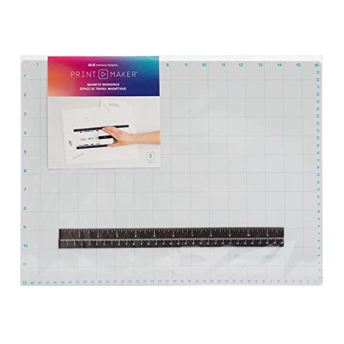 We R Memory Keepers Printmaker Magnetic Mat 12'X16'-60000094, White & blue, 12X16 von We R Memory Keepers