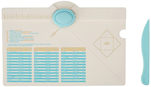 We R Memory Keepers RAYHER HOBBY 57984000 Envelope Punch Board, We R Memory Keepers, Stanz- und Falzbrett für Umschläge aus Papier, Kuverts, in vielen verschiedenen Größen, Beige We R Memory Keepers RAYHER HOBBY 57984000 Envelope Punch Board, We R Memory Keepers, Stanz- und Falzbrett für Umschläge aus Papier, Kuverts, in vielen verschiedenen Größen, Beige von We R Memory Keepers