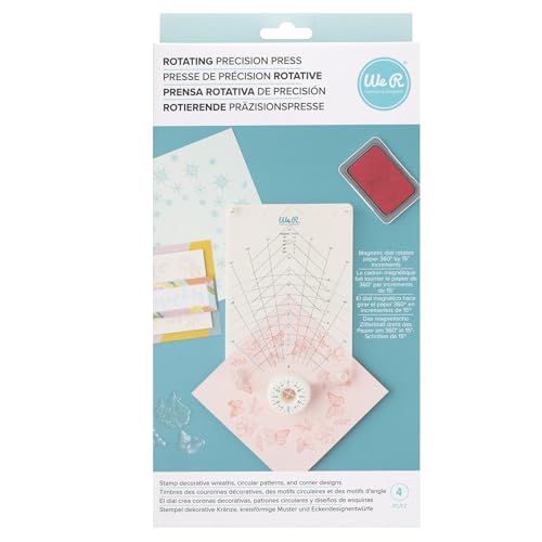 We R Memory Keepers Rotierende Präzisionspresse - Bastelbedarf zum Stempeln und Stanzen - Stempelpresse Stanzwerkzeug We R Memory Keepers Rotierende Präzisionspresse - Bastelbedarf zum Stempeln und Stanzen - Stempelpresse Stanzwerkzeug von We R Memory Keepers