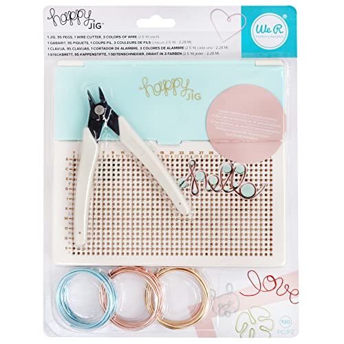 We R Memory Keepers 385226 0633356602507 Drahtskulpturen, Weiß, 28.5 x 21.6 x 4 cm von We R Memory Keepers