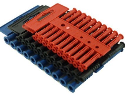 New – 100 x RAW Plug Set – Pack sortiert Wall Dichtstopfen – 3 gemeinsamen Größen – Instrument, Essential – Tätigkeiten durchzuführen, ohne Going To Geschäften Stecker-Set von We Search You Save