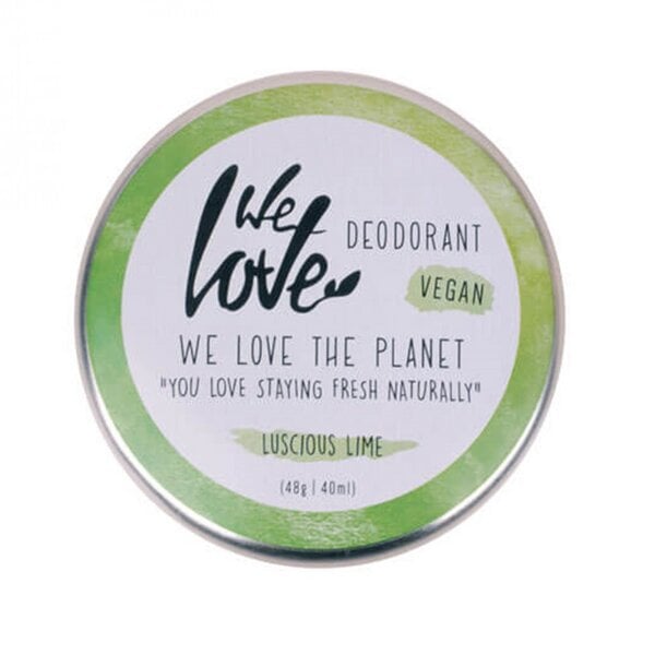 We love the planet Natürliche Deocreme Luscious Lime (Vegan mit Natron) von We love the planet