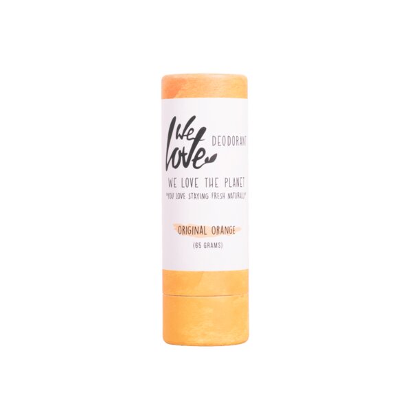 We love the planet Natürlicher Deostick Original Orange von We love the planet