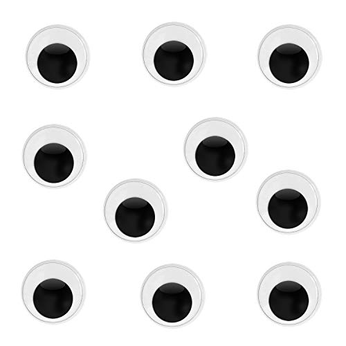 WeAreAwesome Wackel-Augen 10 Stück Set 9mm zum Basteln selbstklebend WeAreAwesome Wackel-Augen 10 Stück Set 9mm zum Basteln selbstklebend von WeAreAwesome