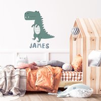 Dinosaurier Wandtattoo | Jungenzimmer Pvc-Frei, Kein Geruch Wiederverwendbarer Peel & Stick Wandaufkleber von WeAreBirdieBirdie