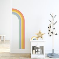 Halber Regenbogen Wandaufkleber Für Kinderzimmer, Spielzimmer | Pvc-Frei, Kein Geruch Repositionable Peel & Stick Wandtattoo von WeAreBirdieBirdie