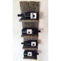 Reclaimed Wood Industrial Weinregal von WeAreDesignEvolution