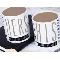 Seine & Ihn Becher Set von WeArePaperPlane