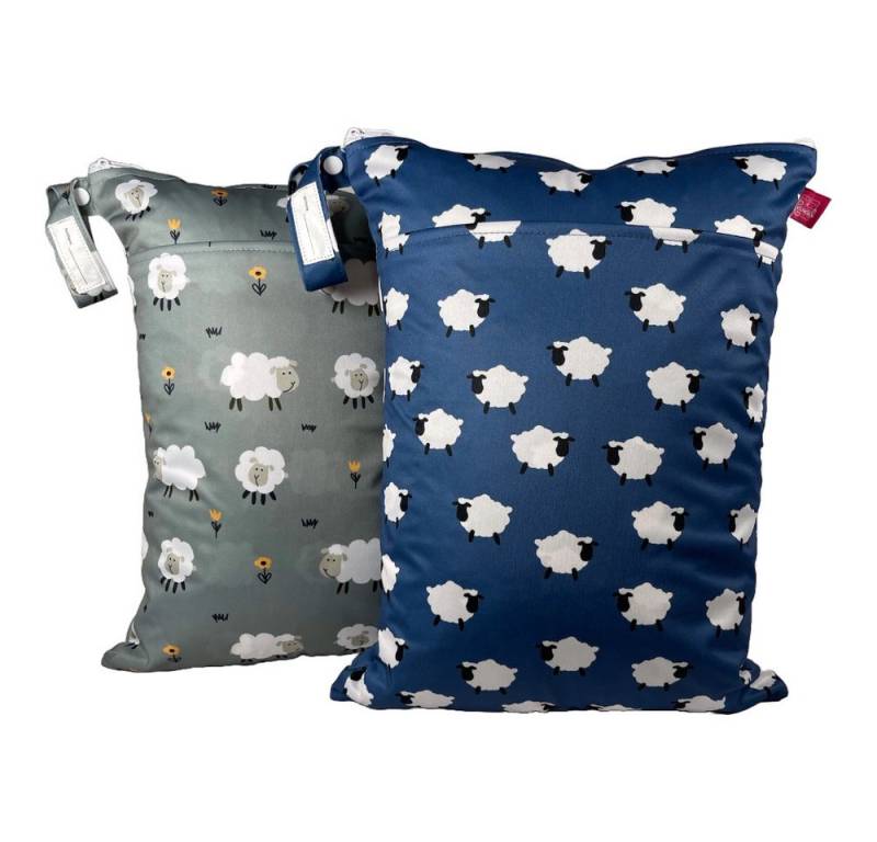 WeBaDa Wäschesack Wetbag Set (Spar-Set, 2er-Set), waschbar, geruchsdicht, schließt Feuchtigkeit ein von WeBaDa