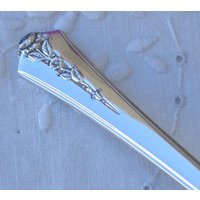 Esslöffel Und Fleischgabel in "Frühlingsgarten" -Silberplatte - Vintage." von WeDigSilver