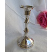 Kerzenständer - Versilbert Über Kupfer Vintage von WeDigSilver