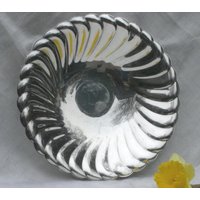 Schüssel - Silberplatte Mit Swirl Design Vintage von WeDigSilver
