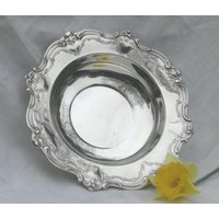 Vintage Gorham Silberplatte Servierschale - Chantilly Muster von WeDigSilver