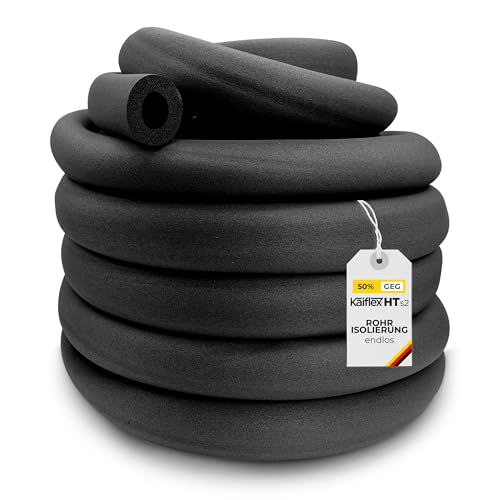 Kaiflex Rohrisolierung endlos 15x10mm* 21m - 50% GEG Schlauchisolierung für Heizungs- und Sanitärbereich - flexible Dämmung - Kautschuk Rohr Isolierung - Weichschaum Isolierschlauch - Dämmstoff von WeKoFLEX