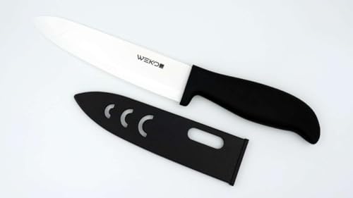 WeKo FLEX Dämmstoffmesser - 15cm Keramikklinge - Geeignet für das präzise und saubere Zuschneiden von Dämmmatten, Rohrisolierungen uvm. - Inkl. Klingenschutz zur sicheren Aufbewahrung von WeKoFLEX