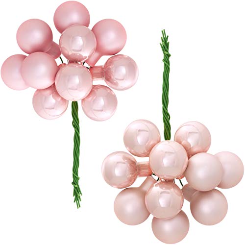 WeRChristmas Kugel, Babyrosa, 2,7 cm von WeRChristmas