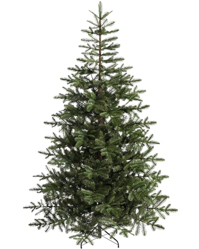 WeRChristmas Nordmann Tanne Weihnachtsbaum, Kunststoff, grün, 6 ft/1,8 M, Plastik, grün, 6 feet/1.8 m von WeRChristmas