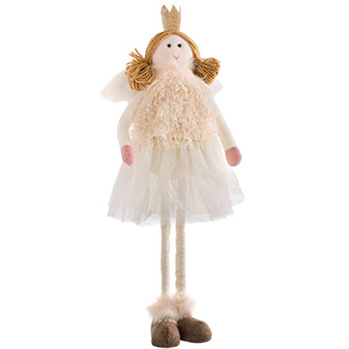 WeRChristmas Weihnachtsfee Figur mit verstellbaren Beinen, Mehrfarbig, 40–70 cm von WeRChristmas