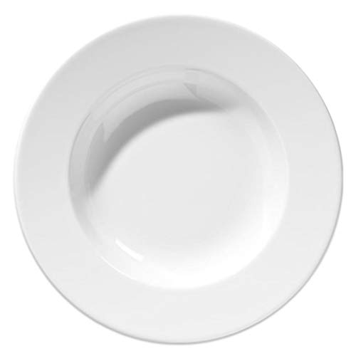 Gourmet weiß Suppenteller tief aus Porzellan für Küche und Haushalt von WeVe-Vertriebsgesellschaft für Porzellan mbH