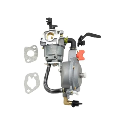Gasgenerator Dual Fu Vergaser Kit Passend for 100153 100165 100296 Generator Gartenwerkzeug Zubehör von WeZcHEN