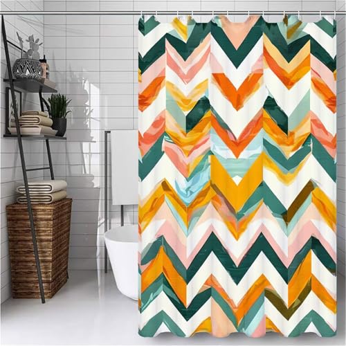Duschvorhang 80x200 cm Grün Duschvorhänge Gelb Shower Curtains Wasserdicht Waschbar Schnelltrocknen mit 12 Plastik Duschvorhang Haken,Moderne Aesthetic Room Decor für Badewanne Bathroom Curtain -ly555 Duschvorhang 80x200 cm Grün Duschvorhänge Gelb Shower Curtains Wasserdicht Waschbar Schnelltrocknen mit 12 Plastik Duschvorhang Haken,Moderne Aesthetic Room Decor für Badewanne Bathroom Curtain -ly555 von Weaejoan
