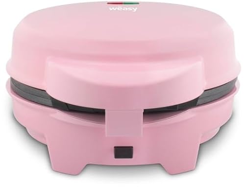 Wëasy KID400 4-in-1-Kuchenmaschine, Donut-Maschine für Muffins, Waffeln und Kuchen, benutzerfreundliches Backen, einfache Bedienung, Antihaftbeschichtung, 700W, rosa von Wëasy